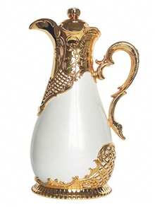 1个家用热水壶，玻璃瓶身，新款咖啡用具，阿拉伯风格，铁壳玻璃内胆，可保温 - 彩色 - 查看 10