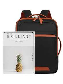 Travel Backpack - Suitable For Airplane Travel, Women's And Men's High-End Double-Shoulder Bag, Lightweight Women's Luggage Bag With High Appearance Standards, Computer Bag - Multicolor - View 5