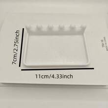 1 cái giá đựng bút có rãnh lượn sóng, giá đựng cọ vẽ nhiều ngăn tối giản in 3D, dụng cụ sắp xếp bàn vẽ cho sinh viên mỹ thuật. - A - Xem 3