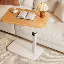 Bàn phụ hình chữ C hiện đại, điều chỉnh độ cao, mặt bàn xoay 360°, thiết kế trượt vào giúp tiết kiệm không gian, kết cấu kim loại và gỗ cứng bền chắc, phù hợp đặt cạnh ghế sofa, giường hoặc bồn tắm. - Nhiều màu - Xem 6