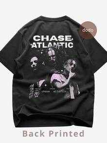 Chase Atlantic Back T-Shirt Rock Music Shirt Nostaia Album Chase Atlantic Album Chase Atlantic Merch Uni Rocker Clothing(6) - màu đen - Xem 1