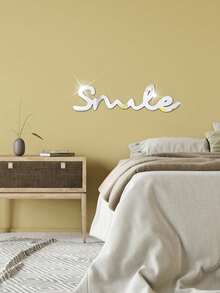 一张英文人物微笑镜面墙贴 - 字母牆貼 - 查看 7