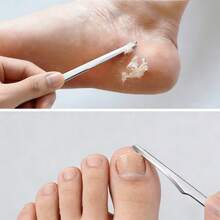 5pcs Reusable Stainless Steel Foot File, Callus Remover, Foot Scraper Tool - Silver - View 7