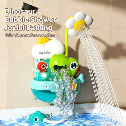 Children's Bathing Toy Dinosaur Bubble Spray Water Shower Toy, Fun And Educational Bath Toy For Kids
