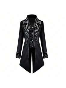 Men Cosplay Clothing - 230918 Frock Tuxedo Black - View 5