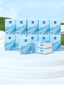 Khăn giấy lau tay, khăn ăn, khăn giấy vệ sinh di động, khăn ăn 3 lớp làm từ bột gỗ, gói nhỏ, khăn giấy lau mặt. - nhiều màu - Xem 5