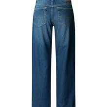 Loose Pepe Jeans Pants For Women In Blue. With A Low-Rise, Loose-Fit Cut, These Jeans Offer Comfort, Trendiness, And Urban Style. Inspired By The Latest Denim Silhouettes, They Are Ideal For A Relaxed And Casual Look. Combine Them With Your Favorite Garment And Show Off Your Personality! - Blue - View 4