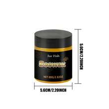 Beeswax Furniture Polishing Compound, Wooden Floor Polishing And Lighting Care Wax, Wooden Furniture Cleaning And Cleaning Wax. Beeswax-Based Wood Polishing Compound, Furniture Restoration Polish, Cleaner And Conditioner (New Or Old Version Randomly). Suitable For Various Wooden Furniture. The Beeswax Furniture Polish Contains Bentonite. - 固體 - 查看 9