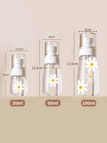 1 chai xịt phun sương trong suốt 60ml/100ml, có thể nạp lại nước hoa hồng, chai đựng nước hoa, chai nhỏ gọn du lịch. - Nhiều màu - Xem 10