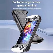 New X9 Handheld Game Console, Retro Nostalgic Handheld Game Player With Dual Joysticks, 5.1" HD Large Screen, 1500mAh Battery - View 2