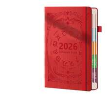 2026 English Planner Notebook, Efficient Daily Schedule, Customized Self-Discipline Time Management, Bound Annual Calendar - Multicolor - View 4