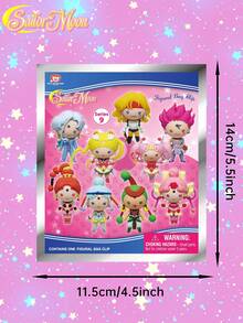 Monogram 1 Stück offiziell lizenzierte PVC Blindbox/Tasche 3D Figur Schlüsselanhänger Anhänger Anime Charakter Sammlerstück Accessoire, Geschenk für Anime-Fans, produziert von Toei Animation - Verschiedenfarbig - Übersicht 3
