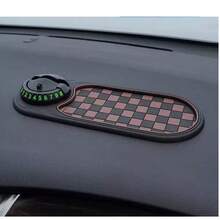 Multi-Functional Car Anti-Slip Mat With Phone Holder, Universal Dashboard Non-Slip Pad With Phone Stand, Fashion Glasses Storage, Parking Card And Storage Tray, An All-In-One Car Dashboard Organizer For Navigation, Phone, Glasses And Small Items, Durable Non-Slip Silicone Pad Suitable For Most Vehicles, Neat And Orderly Dashboard Storage Solution - A - View 9
