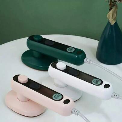 OBOVAY 1 pieza Vaporizador de ropa, Plancha de viaje portátil, Plancha de vapor de mano compacta y mini que admite planchado en seco y húmedo, calentamiento rápido para el hogar y los viajes