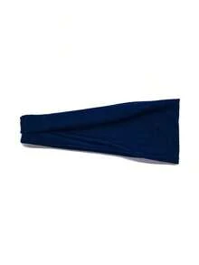 1pc Sports Sweat Absorbent Headband, Running Fitness Hairband Women Bandana Winter Hair Accessories Elegant Scarf Women Hair Band - 酒紅色 - 查看 3