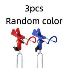 1pc/3pcs Fishing Rod Holder, Suitable For Shore Fishing, Land And Beach Use, 360 Degree Adjustable Fishing Rod Rack With Glow-In-The-Dark Anti-Slip Pad - Multicolor - View 8