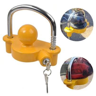 High Security Hitch Lock Trailer Hitch Coupling Tow Ball Lock Universal