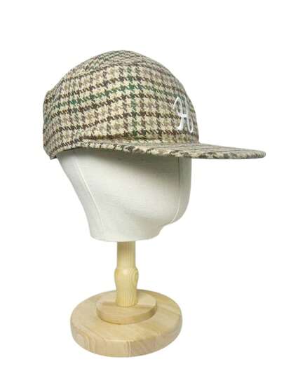 1 pezzo Cappellino da baseball unisex in stile bohémien casual in poliestere con ricamo, protezione UV, stampa leopardata, adatto per primavera, estate e autunno