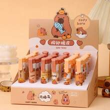 1 Children's Soft Grip Eraser, Cute CartoonCreative Push-Pull Eraser, Extendable Eraser,Clean And Scratch Free, Suitable For StudentsTo Use,Back To School - Multicolor - View 14