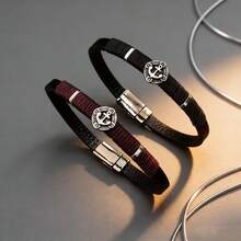 The Classic Element Anchor Weaving Bracelet, Retro And Simple Design, Is Men's Arm Jewelry. - Bracelet - View 9