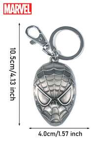 Móc khóa hình Người Nhện 3D Marvel chính hãng, phụ kiện trang trí túi xách, hình nhân vật hoạt hình, đồ sưu tầm anime, móc khóa kim loại Kering, phụ kiện thời trang trang trí nhà cửa, quà tặng (1 chiếc). - A - Xem 8