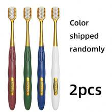 Sakura High-Quality Soft Bristle Adult Couples Family Travel Toothbrush - Multicolor - View 9