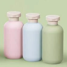 3件套可重复灌装旅行瓶套装，洗发水、沐浴露、乳液瓶 - 彩色 - 查看 13