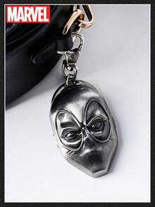 Marvel Deadpool Officially Licensed 3D Figurine Bag Clip Charms Anime Figure Keychain Anime Collector Keyring Backpack Decor Stylish Alloy Key Ring For Gifts 1Pc - A - View 5