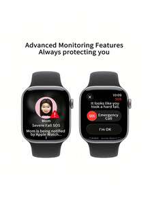 Apple Reloj inteligente Watch S11 GPS Edition: seguimiento GPS preciso, análisis de datos en modo multideportivo, resistencia al agua de 50 metros, cuerpo de aluminio liviano, batería de larga duración y notificaciones inteligentes convenientes. - Ver 8