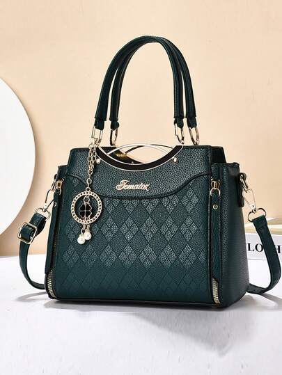 Fashionable Retro One Shoulder Handbag, Multi-Functional Large Capacity Crossbody Bag, Stylish Design, New Fashion Women Small Square Bag Handbag Shoulder Bag Versatile Casual Large Capacity Can Be Shoulder Or Crossbody Bag Suitable For Outings, Travel, Shopping, New Elegant Ladies Tote Shoulder Crossbody Colorblock Bag Versatile Casual Luxury Large Capacity Can Be Shoulder Or Crossbody Bag, Gift For Valentine's Day