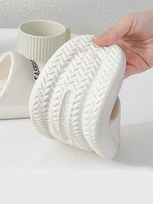 Dép xăng đan nam mùa hè mới 2026, nhẹ, chống trơn trượt, dép đi biển ngoài trời, kiểu dáng đôi. - trắng - Xem 3