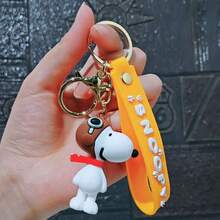 1 Piece Cross Border Space Keychain Doll Bag Pendant Car Pendant Girl Heart Couple Car Keychain - Multicolor - View 3