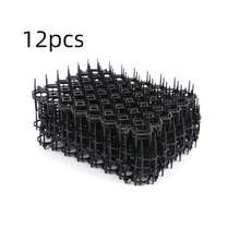 Thảm gai chống mèo (12 miếng/hộp), dụng cụ bảo vệ đồ đạc cho thú cưng, tấm lót chống cào xước có thể cắt tỉa, bảo vệ cây cối và đồ đạc khỏi móng vuốt mèo. - Một cỡ - Xem 10