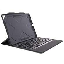 ZAGG Rugged Messenger - Funda Retroiluminada en 7 Colores y Teclado Bluetooth para Apple iPad Pro 10.5" 2017/iPad Air 3ª Generación - Negro - Negro - Ver 1