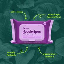 Flushable Wet Wipes For Adults Lavender Scented Personal Hygiene Moist Towelettes Soft 3 Pack 150 Count - 1 - 查看 6