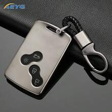 全新TPU遥控钥匙扣钥匙套，适用于雷诺Clio Laguna Koleos Megane Fluence Zoe Scenic Captur Card 4键汽车钥匙壳 - 雷諾F款 - 查看 4