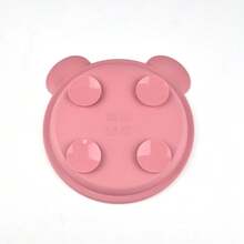 5 PIEZAS Juego de alimentación personalizado para bebé - Plato de acero inoxidable con 3 secciones y funda de silicona grabado, taza a juego, tazón y utensilios con mango de silicona - Multicolor - Ver 5