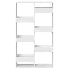 Bookcase White 100x33x175 Cm Engineered Wood - White - View 4