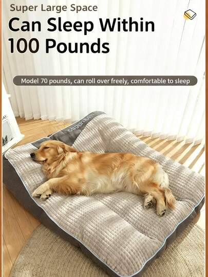 Dog Bed Cat Beds For Large Dogs And Cats, Winter-Warm Extra Large Orthopedic  Pet Sofa Couch With Cushion-Machine-Washable, Fluffy Kennel Cushion Pad, Chew-Resistant, Stain-Resistant, And Wear-Resistant, Soft & Comfortable,  - High Quality Memory Foam XL Pet Bed With Anti-Slip Bottom- Suitable For Golden Retriever, Corgi, German Shepherd, Labrador Retriever And Ect Breeds 50 Kg. I  Pet Furniture Insert. A Nice Gift For Fur Babies