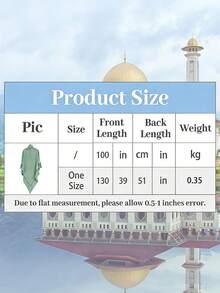 Khalat Muslim Prayer Hijab - 2 Layers Soft Breathable Islamic Dubai Women's Instant Long Hijab - Color - View 8