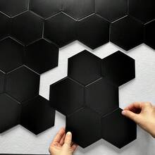 4pcs/10pcs/20pcs Large Hexagonal Self-Adhesive Kitchen Wall Tiles - Waterproof, Stain-Resistant, Easy To Peel And Replace - Large Hexagonal Series - View 11