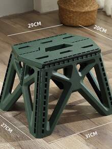 Foldable Stool, Portable Plastic Small Bench For Home, Outdoor Fishing Camping, Folding Stool - Multicolor - View 16