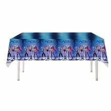 Hasbro 1pc Cartoon Theme Tablecloth, Rectangular Party Banquet Plastic Tablecloth With Bow Tie, Witch Coven - Multicolor - View 10