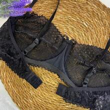 Women Sexy Lingerie Sets - Negro - Ver 2