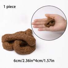 Trick And Prank Pinching Music, April Fool's Day Simulation Soft Rubber Cake Toys, Venting Poop Prank Props, Teen Stress Relief Toys, Gifts For Friends,Soft Toys, Soft Toys, Squishy - Multicolor - View 13