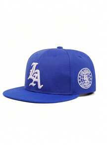 1 buah Topi Baseball Snapback Unisex dengan Bordir Huruf Gothic "LA", Cocok untuk Olahraga Luar Ruangan, Mendaki, Kasual, Streetwear, Tersedia Berbagai Warna - topi bisbol - View 8