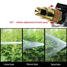 Telescopic Water Pipe, Garden Water Pipe, High-Pressure Water Gun, Car Wash Water Gun, Garden Car Wash Water Pipe, European And American Adapter, Universal Connector - A - View 10
