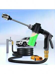 1PC High Pressure Car Wash Gun, Multifunctional Water Gun For Car Washing & Garden Watering, Powerful Flow, Easy Operation, No Battery Needed, Durable Nozzle - A - View 8