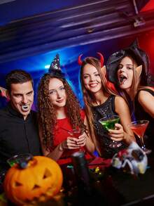 Bộ 2 phụ kiện tai yêu tinh – Phụ kiện hóa trang Halloween & Giáng sinh, đạo cụ biểu diễn sân khấu, trang trí tiệc lễ hội, quà tặng lý tưởng cho bạn bè. - Nhiều màu - Xem 6