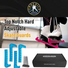 1 Pair Of Under-Ice Adjustable Elastic Ice Skate Covers With Protective Blades - Durable PE Material, Snug Fit, Available In Gray/Red/Blue - Ideal Choice For Skating And Water Sports Enthusiasts - Cam pha lê - Xem 6